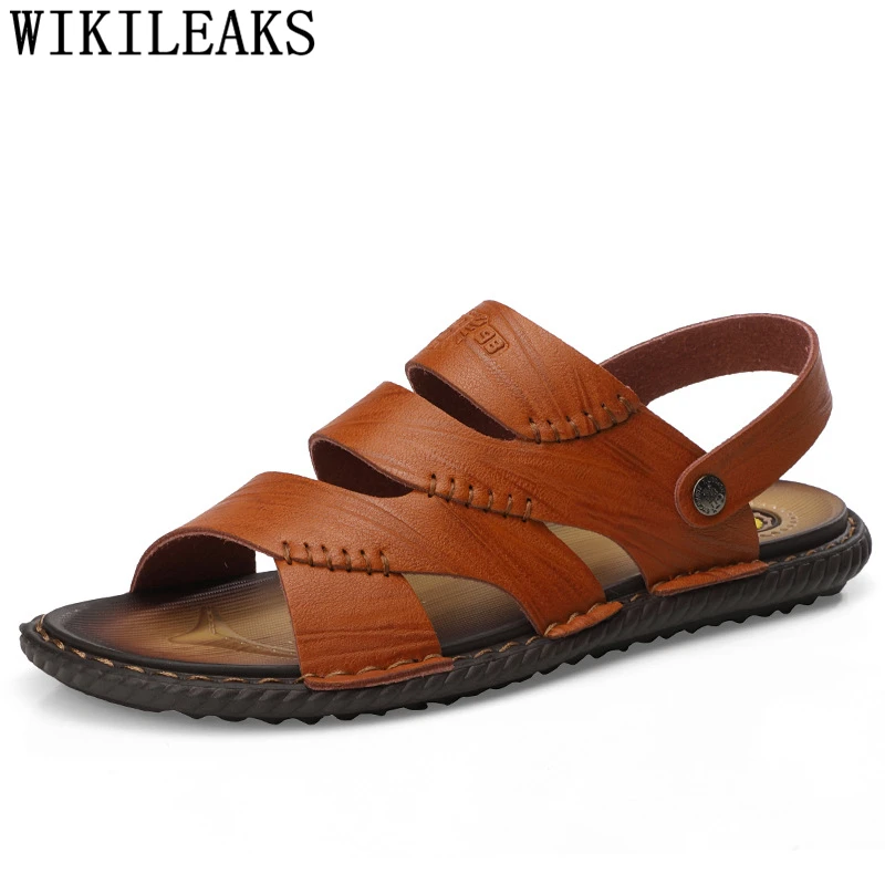 Beach Sandals Men Leather Sandals Genuine Leather Brand Shoes Mens Sandals Summer Designer Shoes Men Sandals Man Casual Shoes
Beach Sandals Men Leather Sandals Genuine Leather Brand Shoes Mens Sandals Summer Designer Shoes Men Sandals Man Casual Shoes