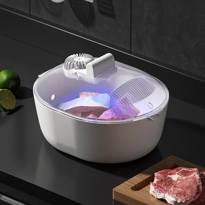 Коробка для размораживания для замороженного мяса-антиморозник 360 °-ультразвуковой артефакт-сохраняет пищу, питательное мясо, антиморозны...
Коробка для размораживания для замороженного мяса-антиморозник 360 °-ультразвуковой артефакт-сохраняет пищу, питательное мясо, антиморозны...