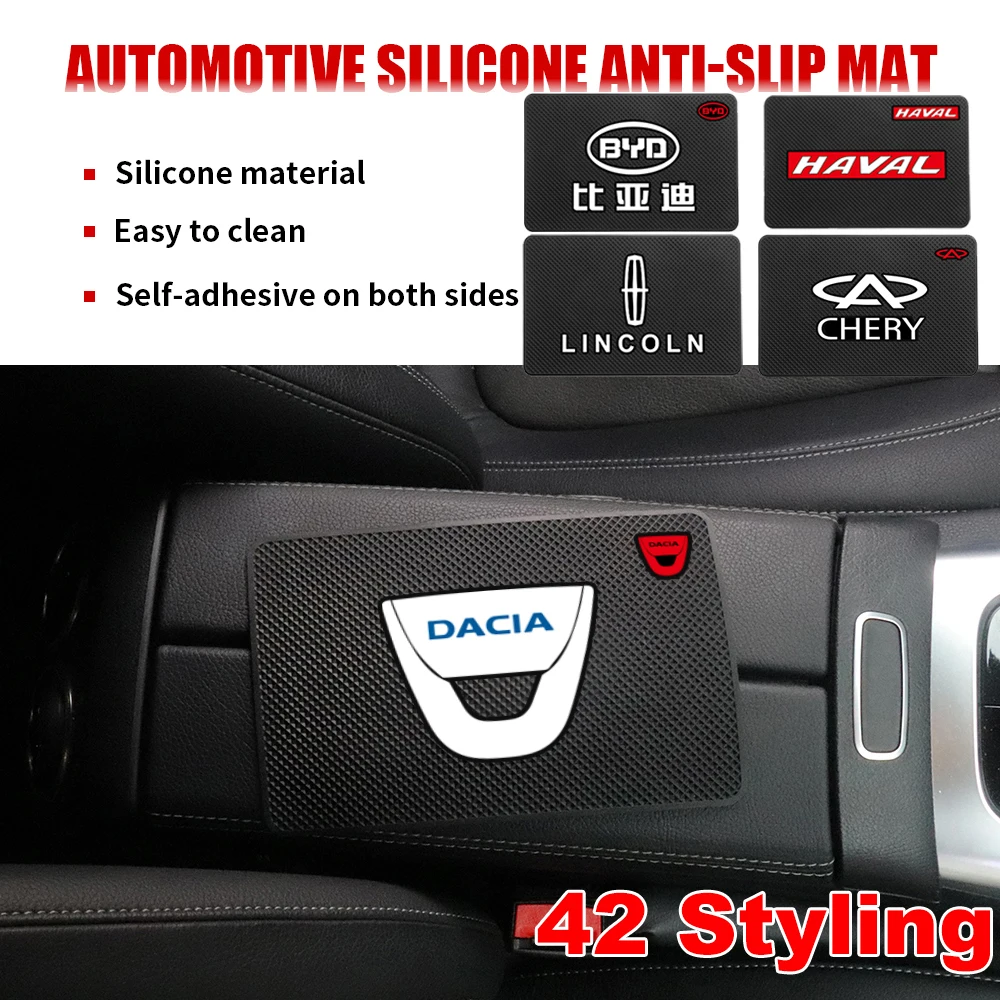 Car Styling Dashboard Non Slip Phone Mats Anti-slip Silicone Pads Auto Accessories For Renault Kadjar Captur Clio Megane 2 3 Zoe
Car Styling Dashboard Non Slip Phone Mats Anti-slip Silicone Pads Auto Accessories For Renault Kadjar Captur Clio Megane 2 3 Zoe