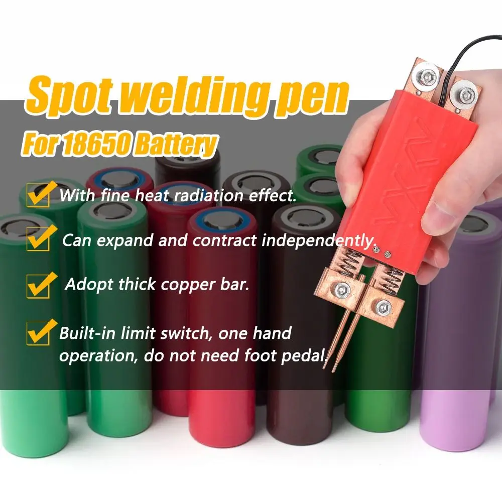 DIY Spot Welding Machine for 18650 Battery Handheld Spot Welding Pen Automatic trigger Weld Machine Accessory tools spot welder
DIY Spot Welding Machine for 18650 Battery Handheld Spot Welding Pen Automatic trigger Weld Machine Accessory tools spot welder
