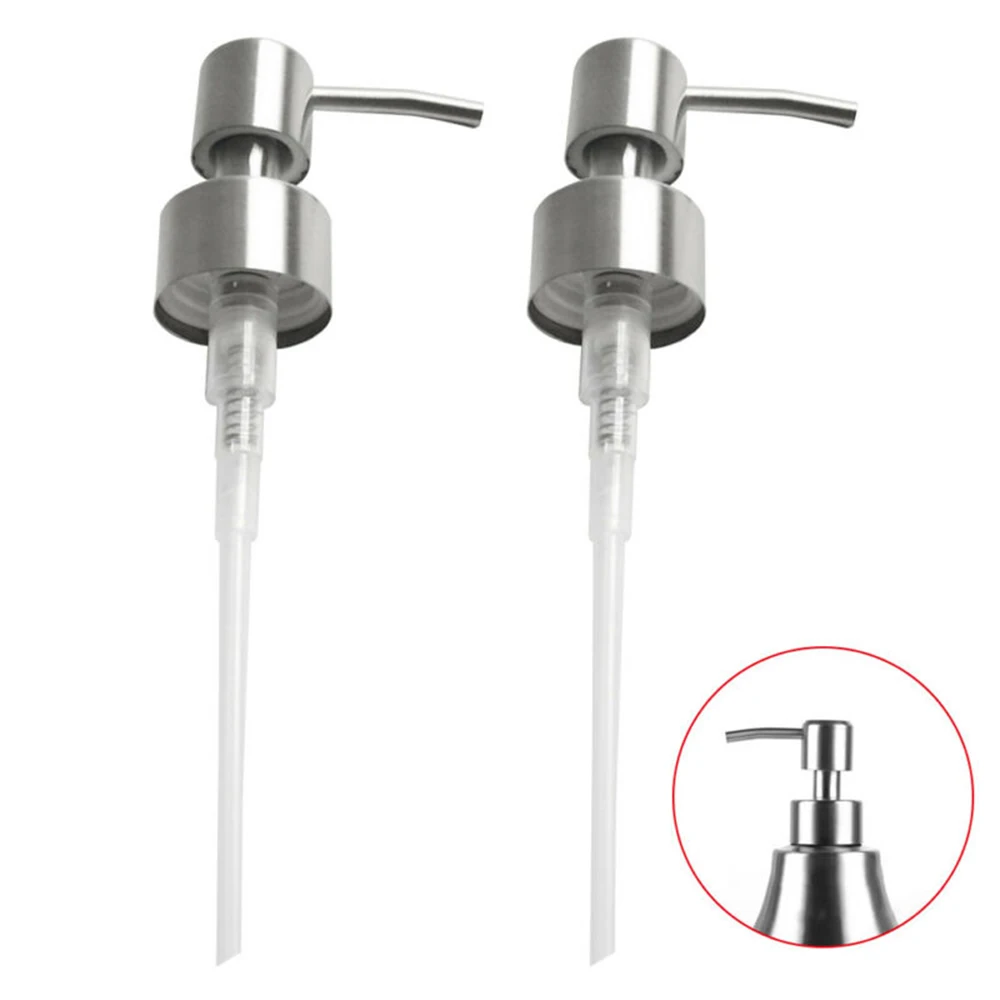 Liquid Pumps Lotion Pump Replacement Soap Stainless steel Top 2PCS Bathroom Bottles Dispenser Head Kit Brand New
Liquid Pumps Lotion Pump Replacement Soap Stainless steel Top 2PCS Bathroom Bottles Dispenser Head Kit Brand New