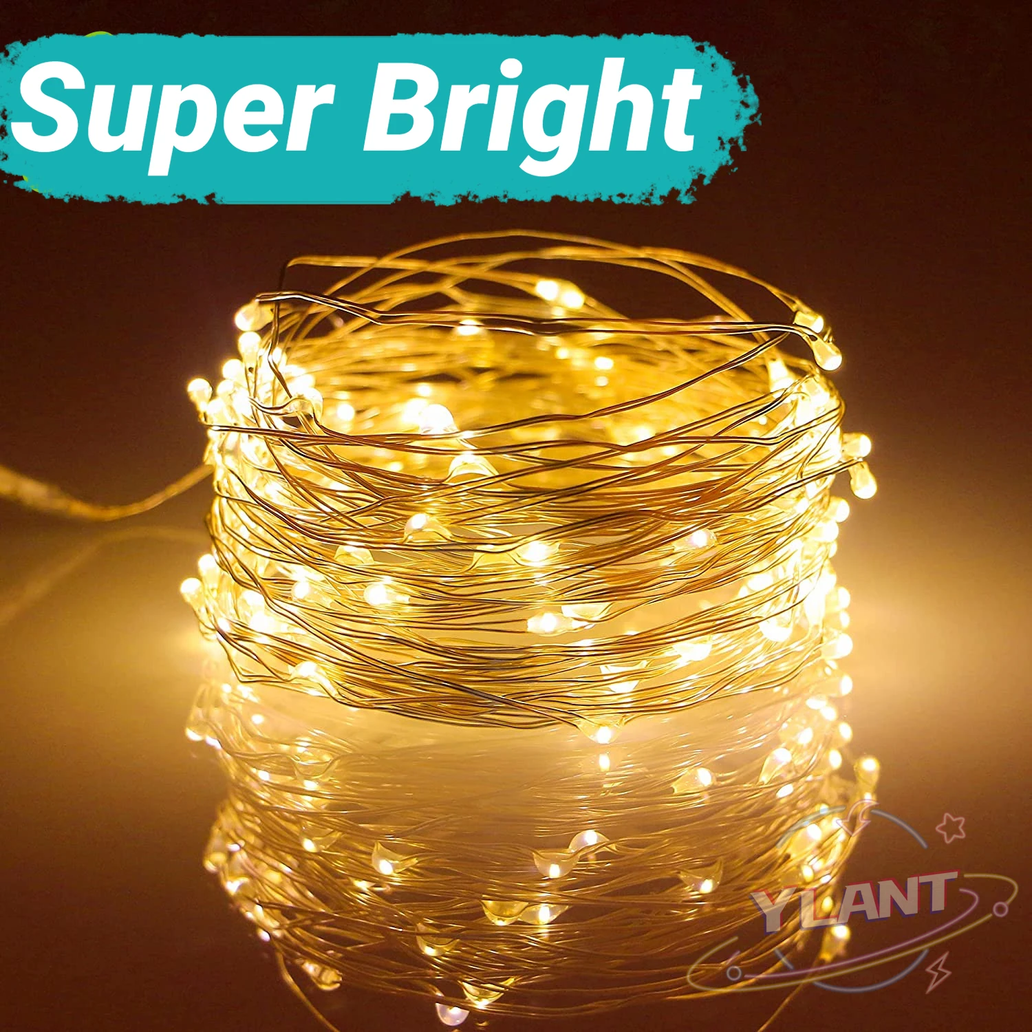 YLANT Led Fairy Light Copper Wire String 1/2/5/10M Holiday Outdoor Lamp Garland Luces For Christma Tree Wedding Party Decoration
YLANT Led Fairy Light Copper Wire String 1/2/5/10M Holiday Outdoor Lamp Garland Luces For Christma Tree Wedding Party Decoration