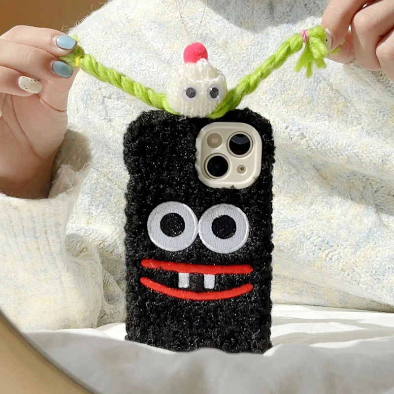 INS Funny Cute Cartoon Fuzzy Plush 3D Phone Case For iPhone 14Plus 13 12 11 Pro Max 14pro kid Winter Shockproof Soft Cover Funda
INS Funny Cute Cartoon Fuzzy Plush 3D Phone Case For iPhone 14Plus 13 12 11 Pro Max 14pro kid Winter Shockproof Soft Cover Funda
