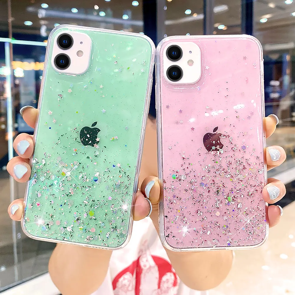 Bling Glitter Phone Case For Iphone 14 Coque Iphone 14 Pro Max 13 12 11 XR X Xs 7 8 Plus SE 2022 Mini Silicon Epoxy Funda Cover
Bling Glitter Phone Case For Iphone 14 Coque Iphone 14 Pro Max 13 12 11 XR X Xs 7 8 Plus SE 2022 Mini Silicon Epoxy Funda Cover