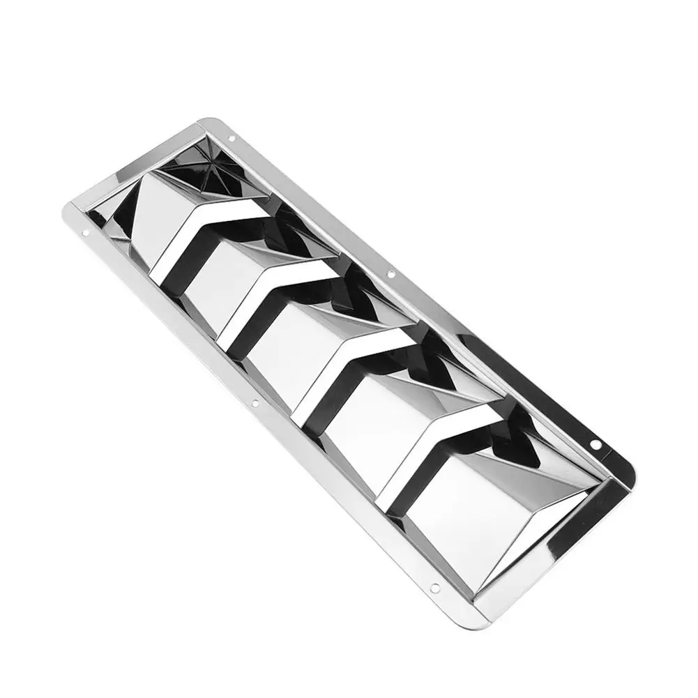 5 Slots Boat Marine Air Louver Vent Grille Ventilation Louvered 304 Stainless Steel Ventilator Grill Cover Dropshipping
5 Slots Boat Marine Air Louver Vent Grille Ventilation Louvered 304 Stainless Steel Ventilator Grill Cover Dropshipping