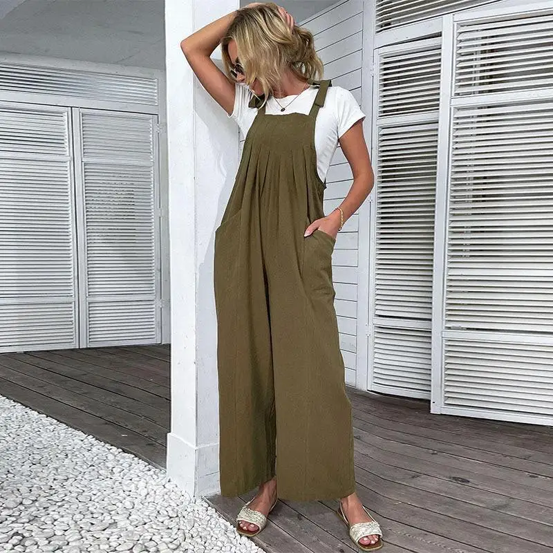 Wide Leg Jeans Denim Overalls 2023 New Minimalism Womens Rompers Loose Overalls Women Denim Jumpsuit Casual Jumpsuit
Wide Leg Jeans Denim Overalls 2023 New Minimalism Womens Rompers Loose Overalls Women Denim Jumpsuit Casual Jumpsuit