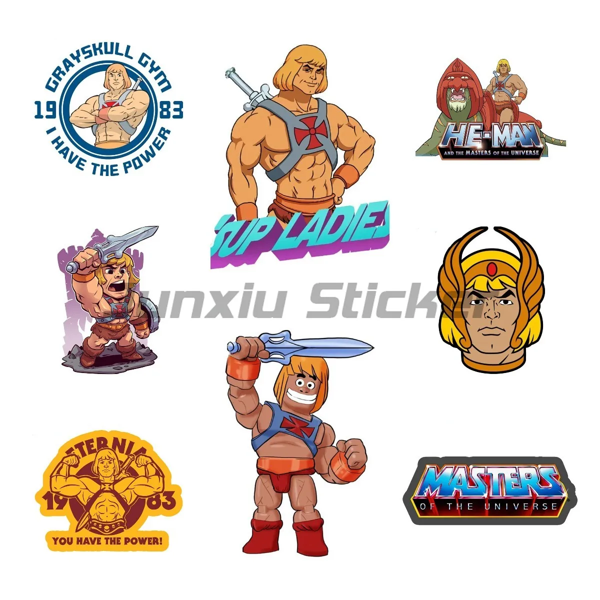 Виниловая наклейка на багажник автомобиля He Man Masters of The Universe Автомобильные наклейки-логотипы с окклюзией и царапинами на мотоцикле
Виниловая наклейка на багажник автомобиля He Man Masters of The Universe Автомобильные наклейки-логотипы с окклюзией и царапинами на мотоцикле
