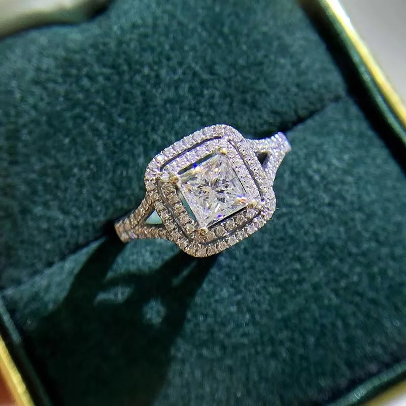 New Classic Square Shaped Wedding Rings for Women Inlaid AAA CZ Stone Temperament Proposal Engagement Rings Eternity Jewelry
New Classic Square Shaped Wedding Rings for Women Inlaid AAA CZ Stone Temperament Proposal Engagement Rings Eternity Jewelry
