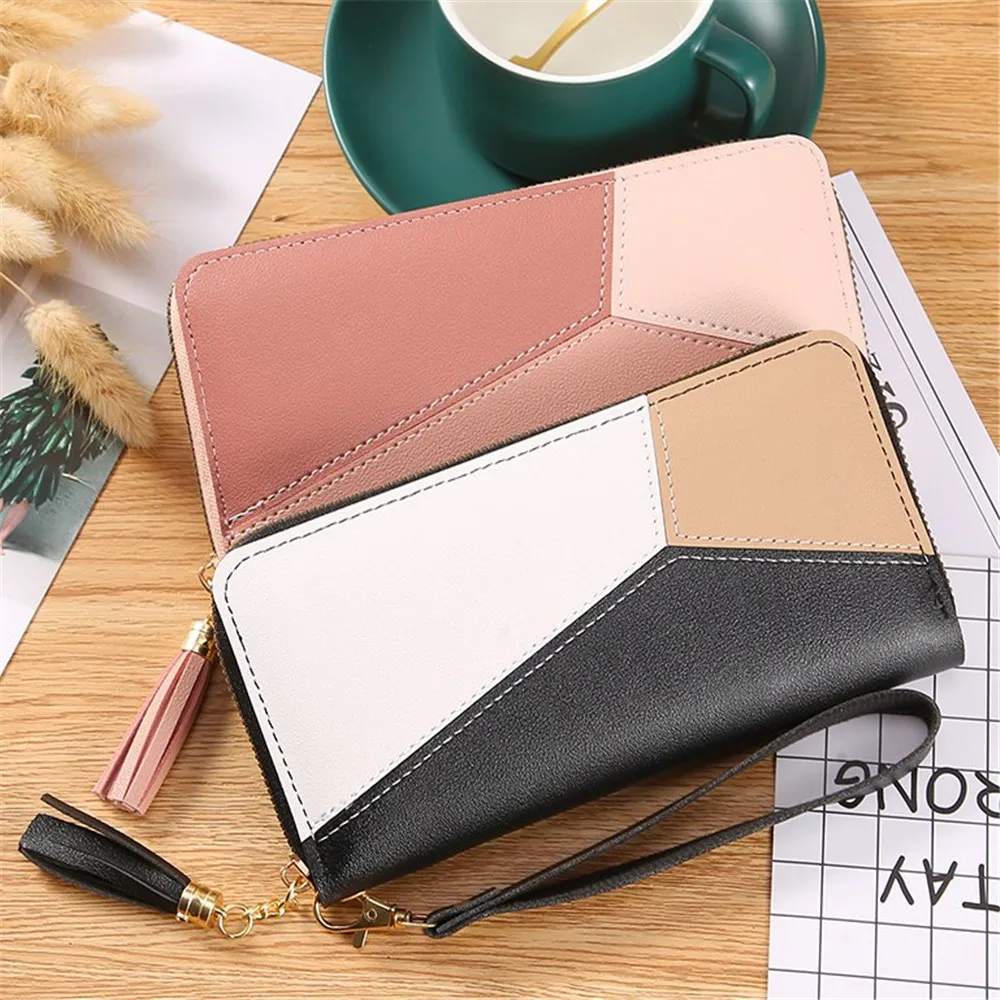 New Zipper Wallet Women's Long Purses Handbag Coin Purse Large Capacity Billfold Wallet PU Leather Cards Holder Money Clutch Bag
New Zipper Wallet Women's Long Purses Handbag Coin Purse Large Capacity Billfold Wallet PU Leather Cards Holder Money Clutch Bag
