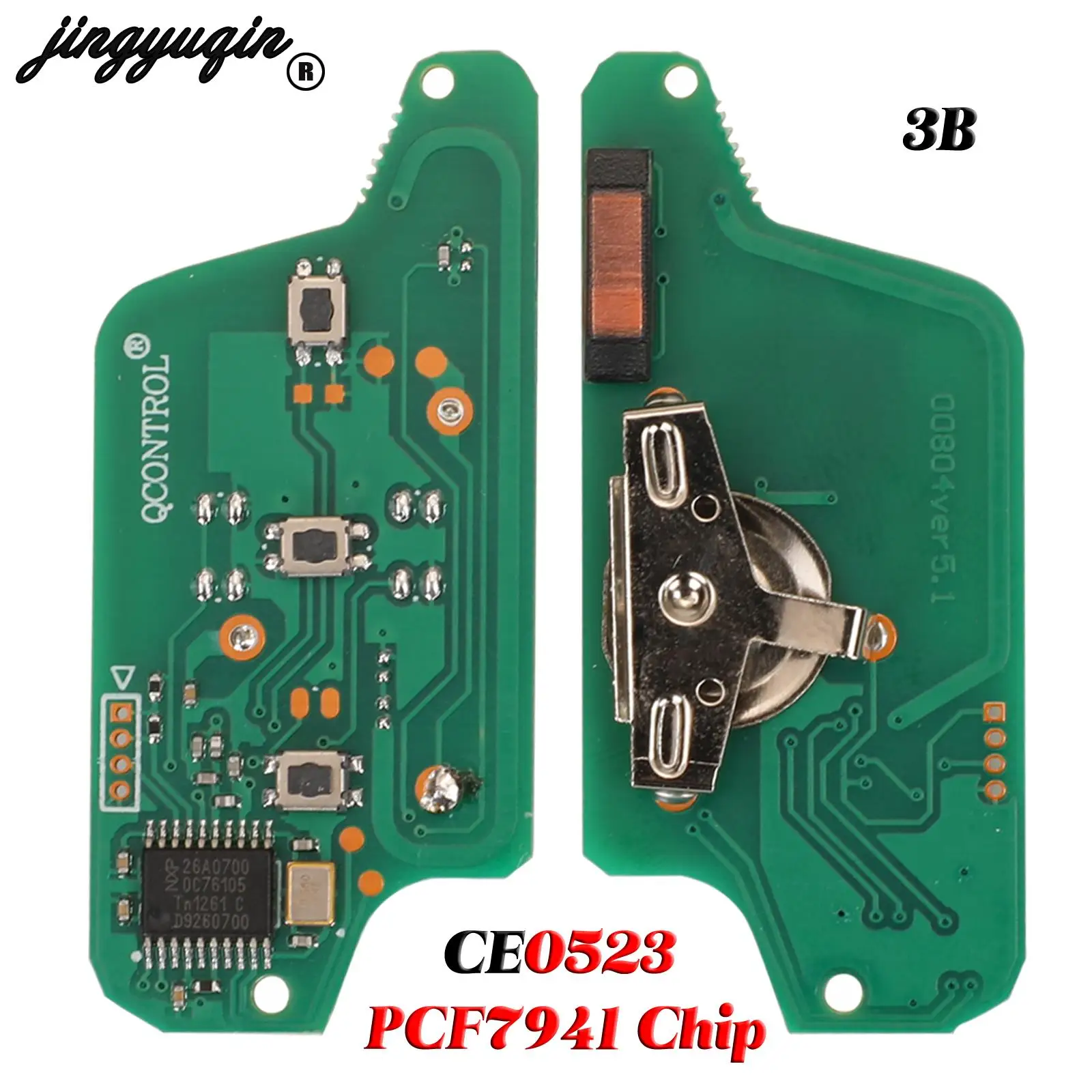 Jingyuqin 2/3 Кнопки Дистанционного Ключа Для Peugeot 407 307 308 607 Citroen C2 C3 C4 C5 ASK/FSK Печатная Плата Дистанционны...
Jingyuqin 2/3 Кнопки Дистанционного Ключа Для Peugeot 407 307 308 607 Citroen C2 C3 C4 C5 ASK/FSK Печатная Плата Дистанционны...