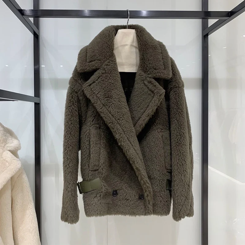 Women's Winter Coats New Alpaca Coat Women Clothes Korean Fashion Warm Female Motorcycle Fur Jacket Casaco Feminino Lq736
Women's Winter Coats New Alpaca Coat Women Clothes Korean Fashion Warm Female Motorcycle Fur Jacket Casaco Feminino Lq736