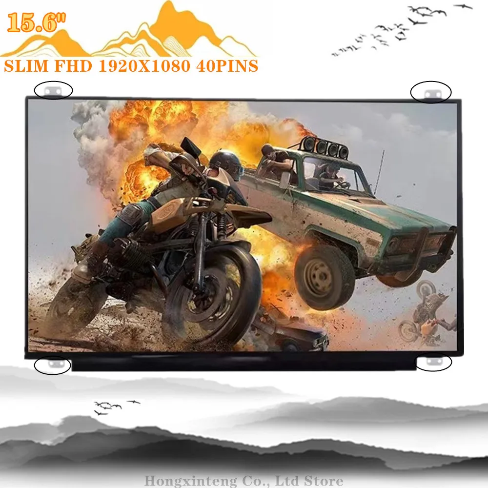 FREE SHIPPING 15.6&quotLED SLIM FHD 1920x1080 40PINS LCD Screen B156HTN03.2 FIT B156HW03 N156HGE-LA1 N156HGE-LB1 B156HTN02 .1 - купить по