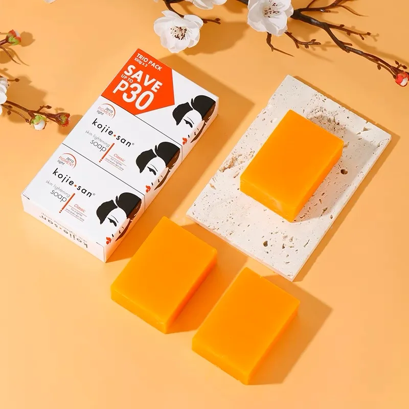 3PCS Handmade Whitening Soap Skin Lightening Soap Bleaching Kojic Acid Glycerin Soap Deep Cleaning Brighten Skin
3PCS Handmade Whitening Soap Skin Lightening Soap Bleaching Kojic Acid Glycerin Soap Deep Cleaning Brighten Skin