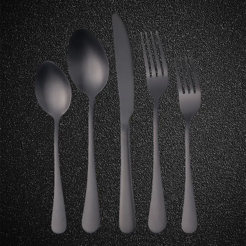 Premium 1010 Stainless Steel Cutlery Set, Exquisitely Plated with Titanium Matte Finish - Elevate Your Dining Experience with t
Premium 1010 Stainless Steel Cutlery Set, Exquisitely Plated with Titanium Matte Finish - Elevate Your Dining Experience with t
