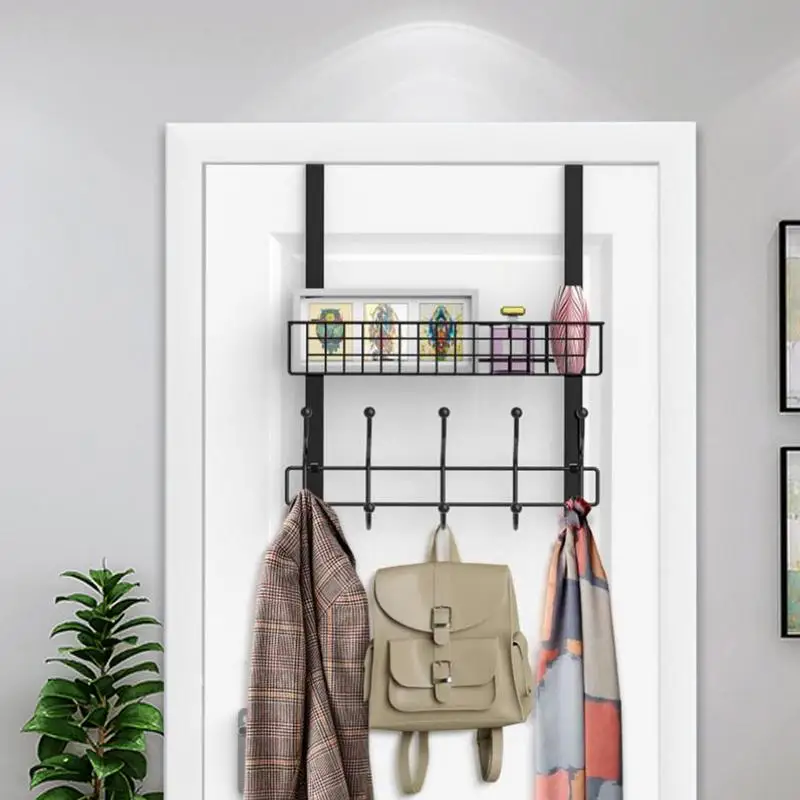 Door Hanger Hook Heavy-Duty Hanger Rack for Door Back rack iron wall hanging rack clothes and hats hook storage Rack
Door Hanger Hook Heavy-Duty Hanger Rack for Door Back rack iron wall hanging rack clothes and hats hook storage Rack