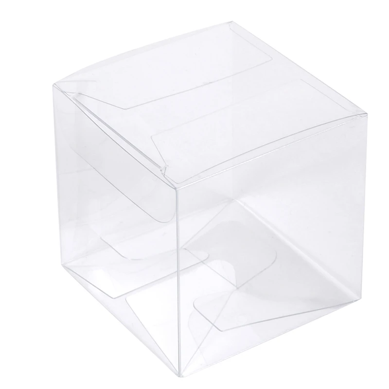 50Pcs 5X5x5cm PVC Transparent Square Gift Boxes Wedding Favor Party Favor Candy Box Souvenirs Packinng Christmas Decorations
50Pcs 5X5x5cm PVC Transparent Square Gift Boxes Wedding Favor Party Favor Candy Box Souvenirs Packinng Christmas Decorations