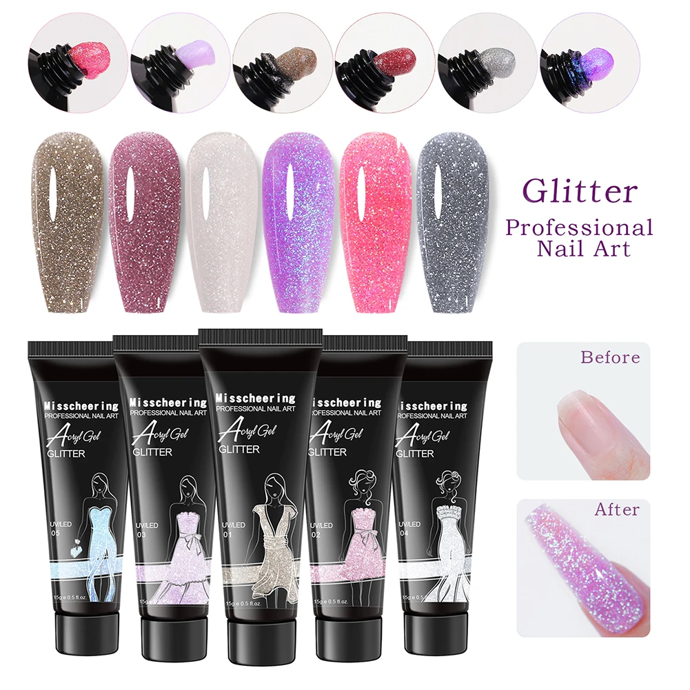 8 Colors Glitter Nail Extension Gel Crystal Acrylic Nail Glitter Sequins UV Extend Gel Soak Off Gel Varnish Manicure Nail Art
8 Colors Glitter Nail Extension Gel Crystal Acrylic Nail Glitter Sequins UV Extend Gel Soak Off Gel Varnish Manicure Nail Art
