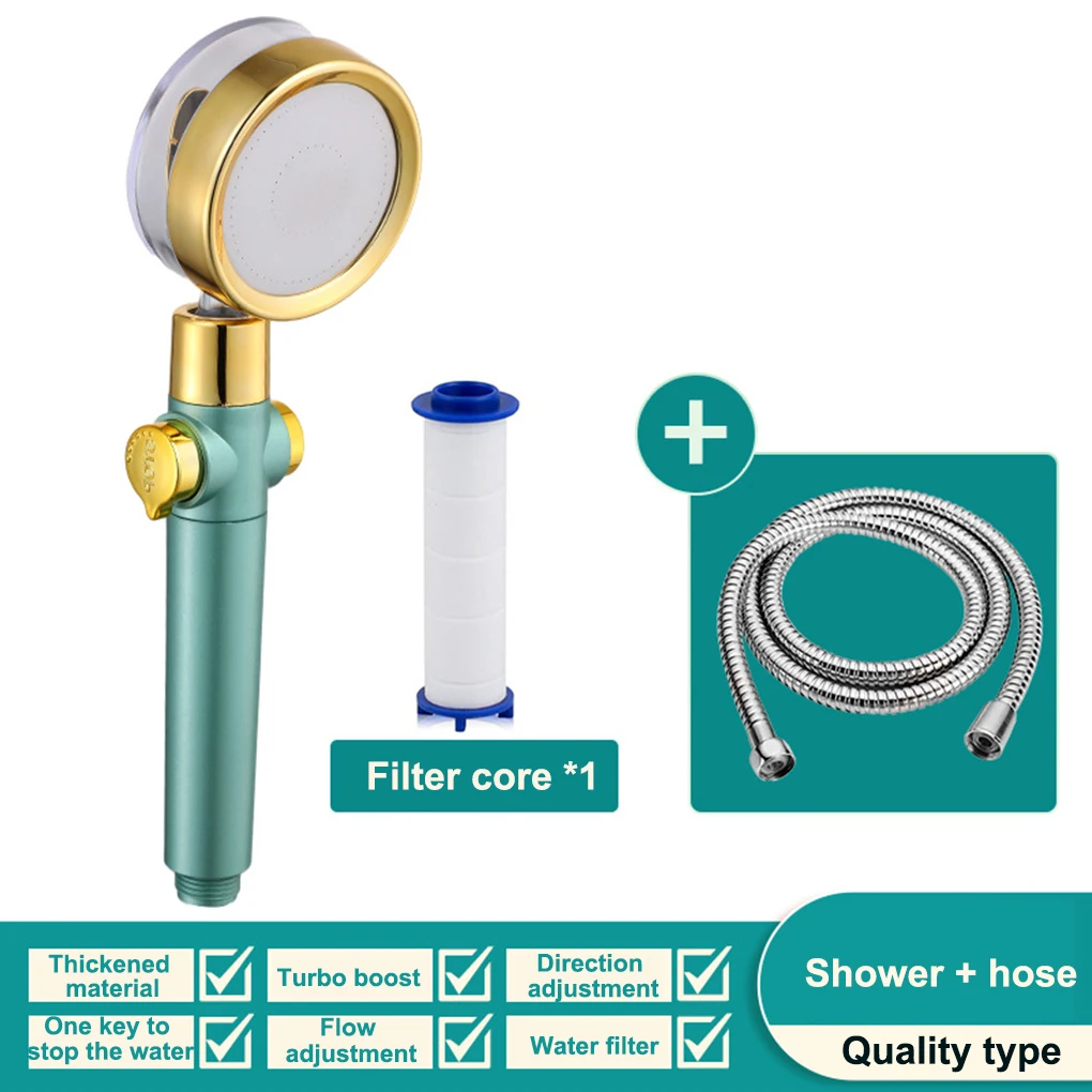 Shower Head 360-Degree Rotation Handheld Showerhead Bathroom Accessories Holder Body Massage Spray Set High Pressure Rain Nozzle
Shower Head 360-Degree Rotation Handheld Showerhead Bathroom Accessories Holder Body Massage Spray Set High Pressure Rain Nozzle