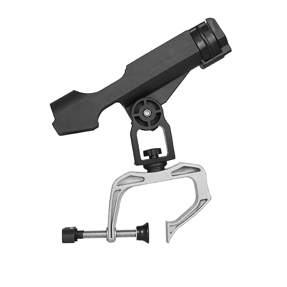 Fishing Boat Rods Pole Holder With 360 Degree Adjustable C-Clamp Boat Deck Mount Boat Rod Holder ABS Aluminum Alloy Fishing Tool
Fishing Boat Rods Pole Holder With 360 Degree Adjustable C-Clamp Boat Deck Mount Boat Rod Holder ABS Aluminum Alloy Fishing Tool