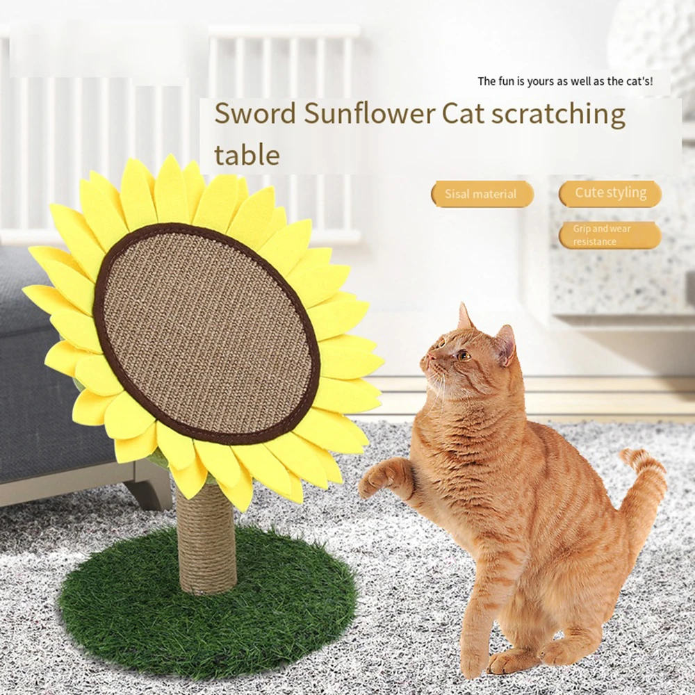 Подсолнухи для кошек, круглый стол для кошачьих царапин, рамка для скалолазания, шлифовальные когти, Когтеточка для кошек, игрушка, товары для домашних животных
Подсолнухи для кошек, круглый стол для кошачьих царапин, рамка для скалолазания, шлифовальные когти, Когтеточка для кошек, игрушка, товары для домашних животных