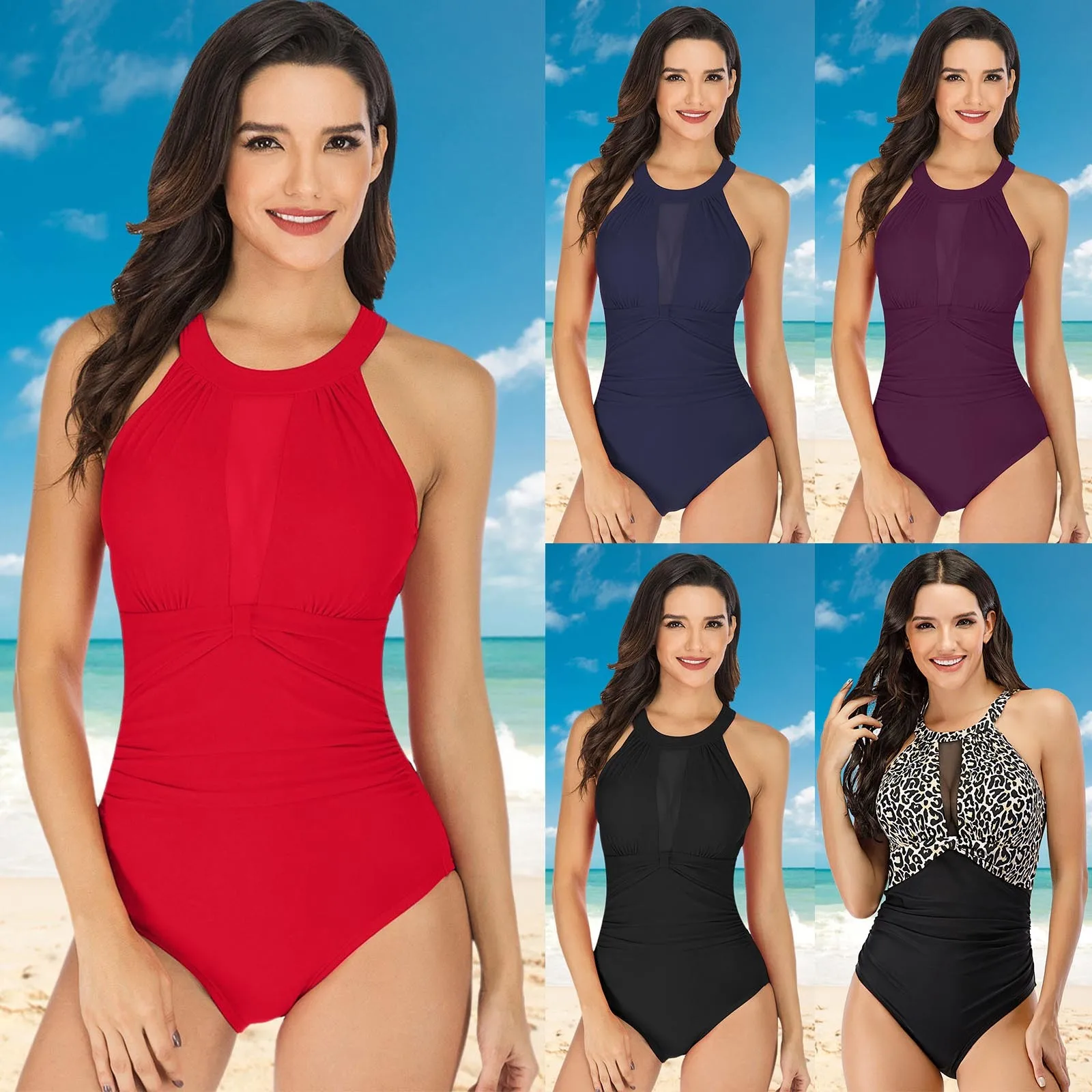 Summer Women's Print Split Swimsuit Fashion Swimwear Beachwear Bikini
Summer Women's Print Split Swimsuit Fashion Swimwear Beachwear Bikini
