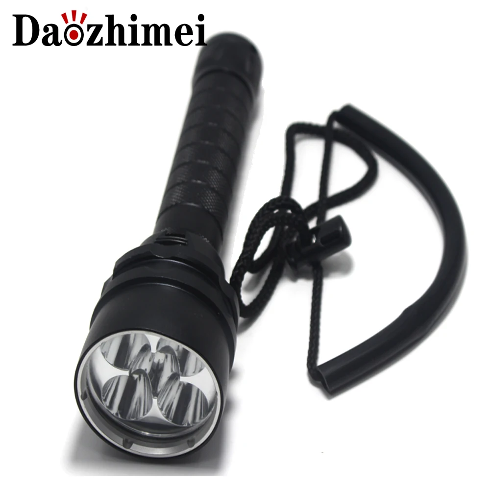 Underwater 100m Diving Flashlight 8000 Lumen 5x XM-L L2 Dive Flash light light Lamp Torch for Outdoor Diving +2*battery+Charger
Underwater 100m Diving Flashlight 8000 Lumen 5x XM-L L2 Dive Flash light light Lamp Torch for Outdoor Diving +2*battery+Charger