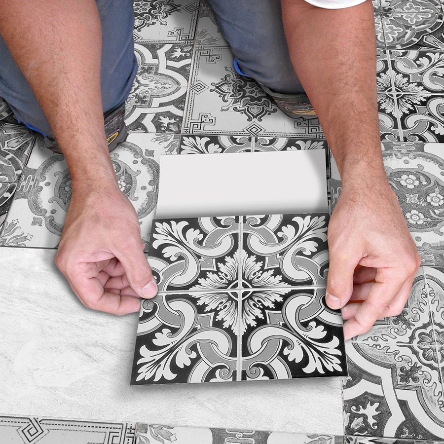 Hand-Painted Tile Stickers Floor Decoration Kitchen Bathroom Self-Adhesive Waterproof Thickened Frosted Wallpaper 20*20cm*5pcs
Hand-Painted Tile Stickers Floor Decoration Kitchen Bathroom Self-Adhesive Waterproof Thickened Frosted Wallpaper 20*20cm*5pcs