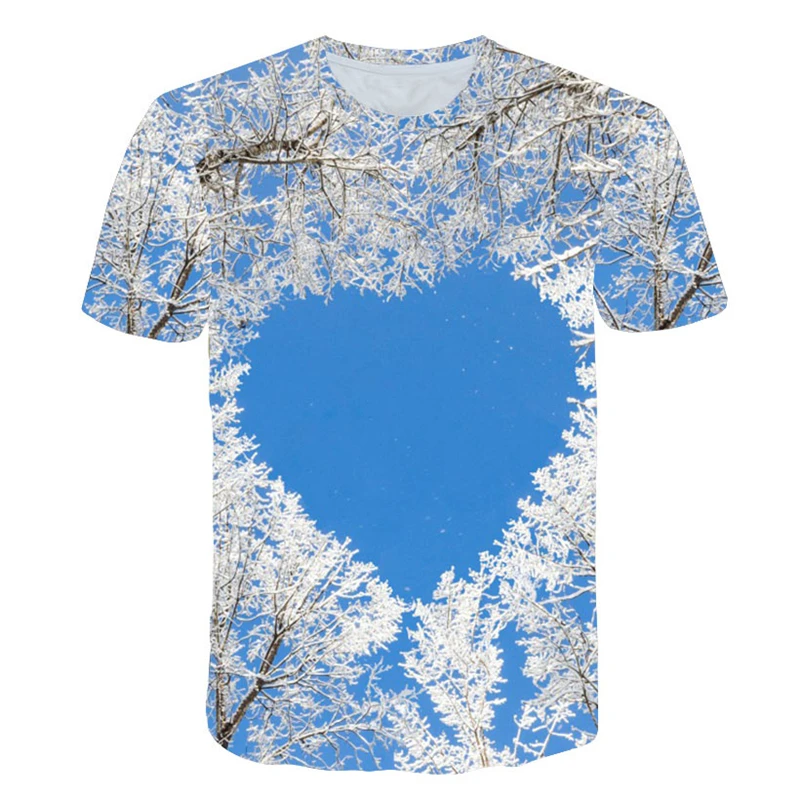 New Personalized Men's Fashion Natural Landscape Pattern T-shirt Handsome Outdoor Leisure 3D Printing Large T-shirt
New Personalized Men's Fashion Natural Landscape Pattern T-shirt Handsome Outdoor Leisure 3D Printing Large T-shirt