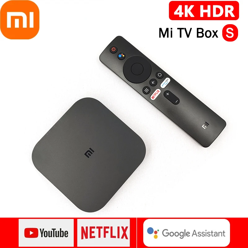 Xiaomi Mi TV Box S Android TV Box 8.1 Global Version 4K HDR Quad-core Bluetooth 4.2 Smart TV Box 2GB 8GB DDR3 Wifi Smart control
Xiaomi Mi TV Box S Android TV Box 8.1 Global Version 4K HDR Quad-core Bluetooth 4.2 Smart TV Box 2GB 8GB DDR3 Wifi Smart control