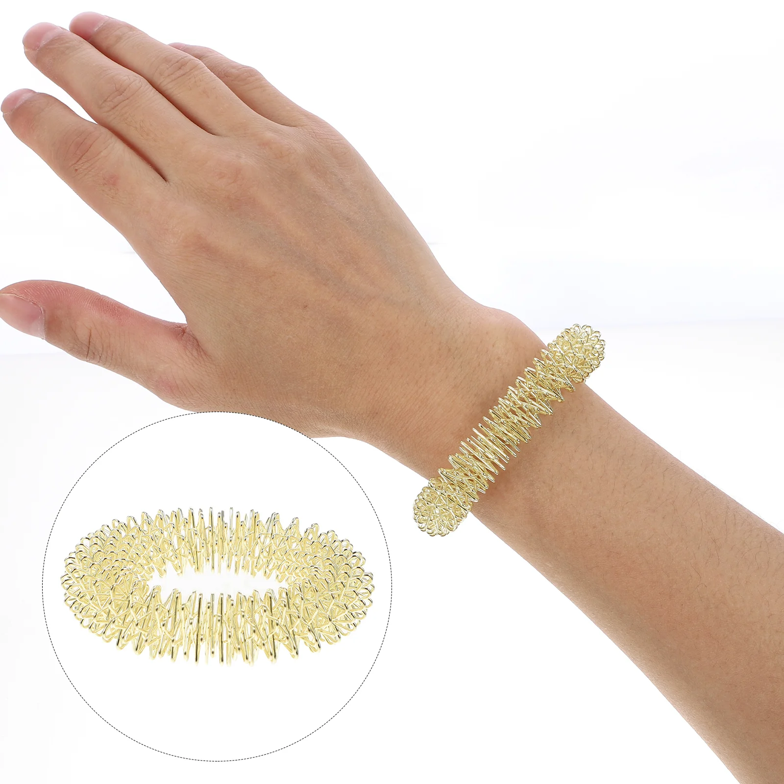 Acupressure Rings Ring Braceletfingers Metal Finger Medicine Circulationwristbandbracelets Wrist Hand Magnetic Sensory Spiky
Acupressure Rings Ring Braceletfingers Metal Finger Medicine Circulationwristbandbracelets Wrist Hand Magnetic Sensory Spiky
