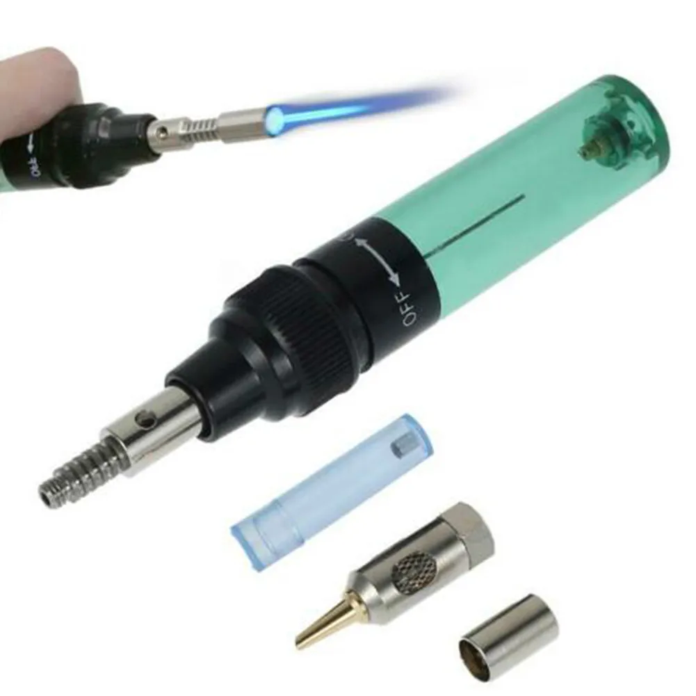 Torch Tool Gas Soldering Iron Set Welding With Case Butane Ignite Light Weight Portable Replacement Small Size
Torch Tool Gas Soldering Iron Set Welding With Case Butane Ignite Light Weight Portable Replacement Small Size