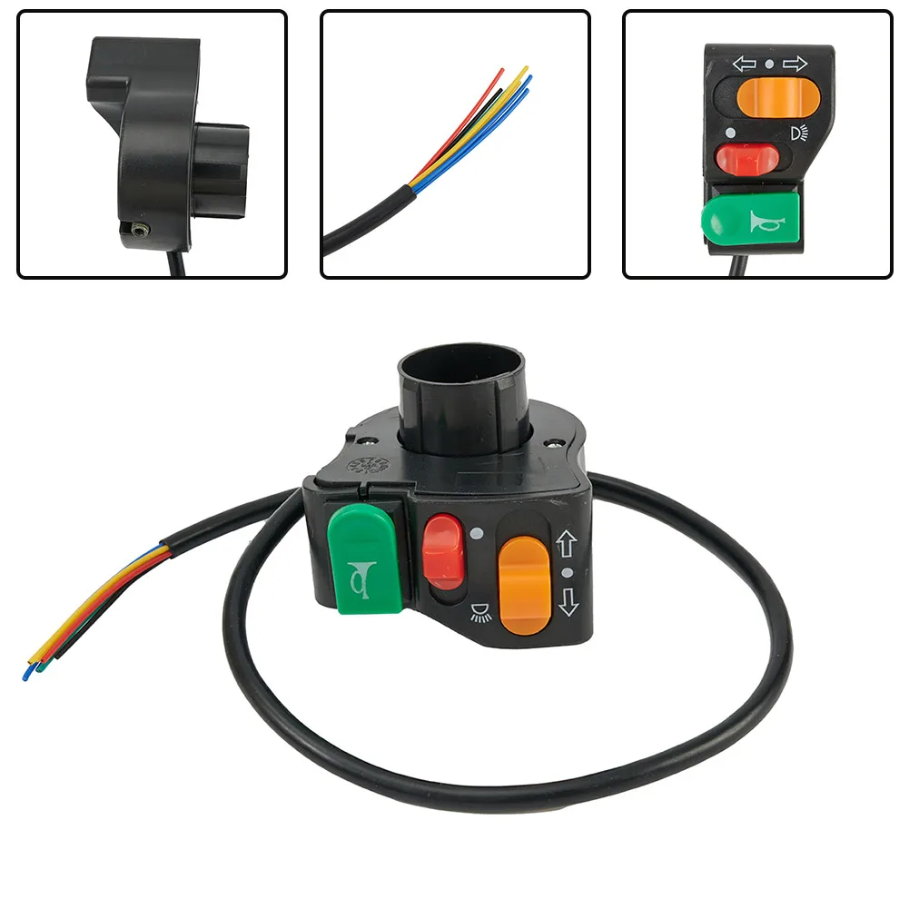 High Quality Practical Motorcycle Switch Handlebar Headlight Horn Multi-Function ON OFF Scooter Universal Switch
High Quality Practical Motorcycle Switch Handlebar Headlight Horn Multi-Function ON OFF Scooter Universal Switch