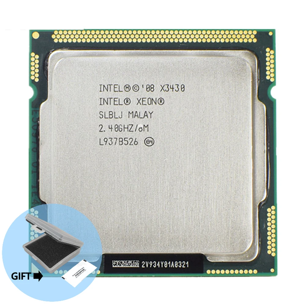 Процессор Intel Xeon X3430 (кэш-память 8 Мб, 2,40 ГГц) LGA1156 настольный процессор 100% рабочий механизм настольный процессор
Процессор Intel Xeon X3430 (кэш-память 8 Мб, 2,40 ГГц) LGA1156 настольный процессор 100% рабочий механизм настольный процессор
