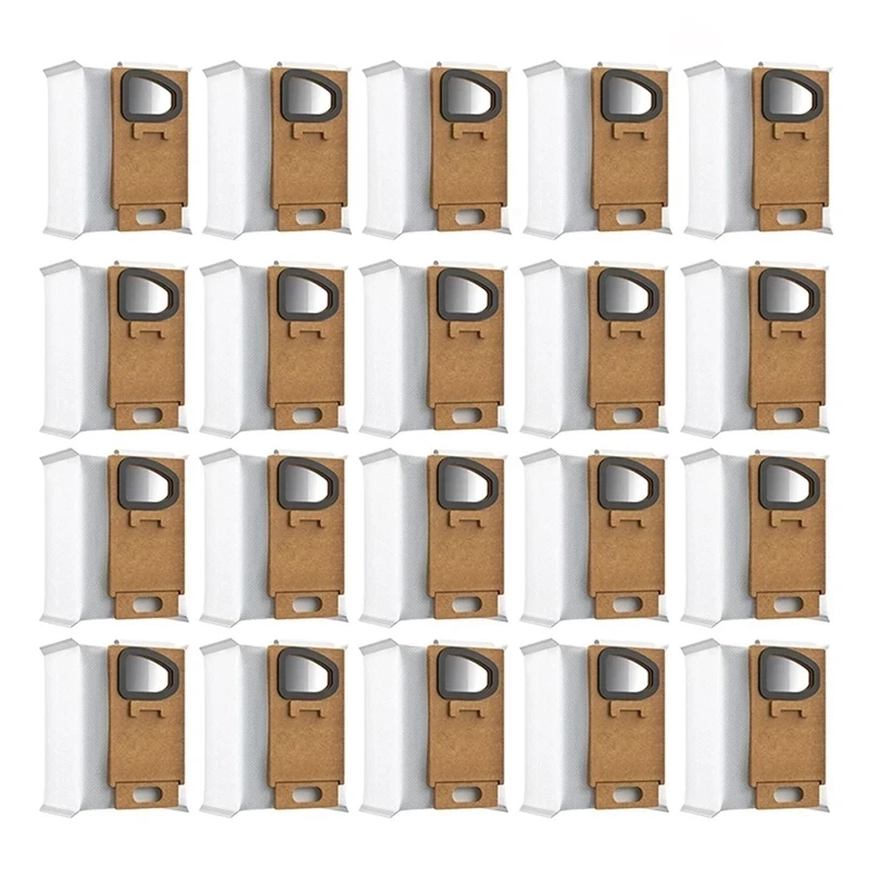 20Pcs Replacement Dust Bags for Xiaomi Roborock H7 H6 Vacuum Cleaner Non-Woven Fabric Bags Accessories
20Pcs Replacement Dust Bags for Xiaomi Roborock H7 H6 Vacuum Cleaner Non-Woven Fabric Bags Accessories