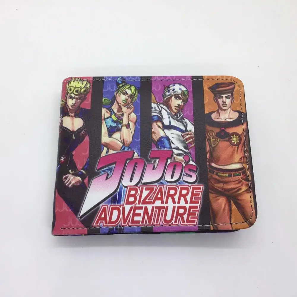 Hot Bizarre Adventure Purse Men Leather Card Holder Wallets carteira Dollar Price Money Bag Students Short Wallet
Hot Bizarre Adventure Purse Men Leather Card Holder Wallets carteira Dollar Price Money Bag Students Short Wallet