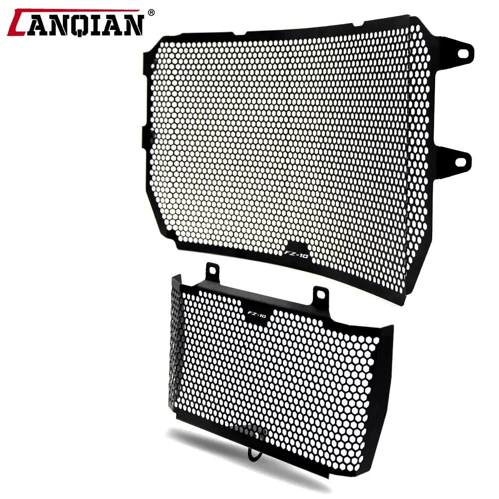 Black Motorcycle Accessories Radiator Guard Protector Grille Grill Cover For YAMAHA MT10 MT 10 FZ10 FZ 10 2016-2017
Black Motorcycle Accessories Radiator Guard Protector Grille Grill Cover For YAMAHA MT10 MT 10 FZ10 FZ 10 2016-2017