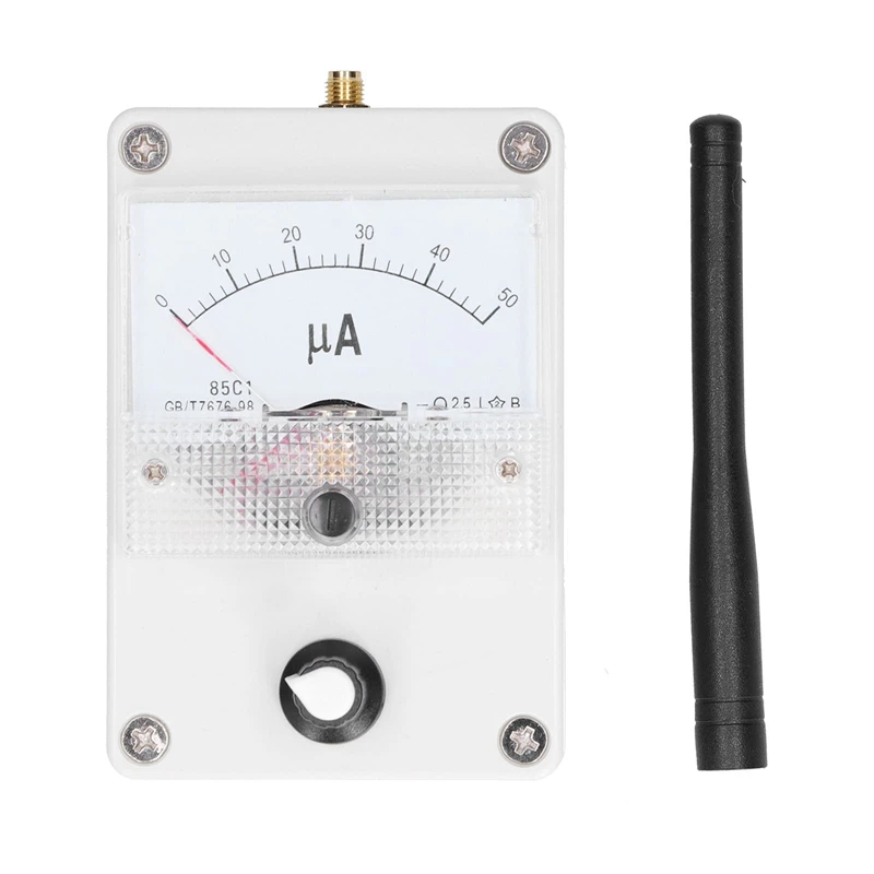 RF Signal Level Meter 100K‑1000Mhz Field Strength Indicator Signal Strength Meter For Radio Antenna Radiation
RF Signal Level Meter 100K‑1000Mhz Field Strength Indicator Signal Strength Meter For Radio Antenna Radiation