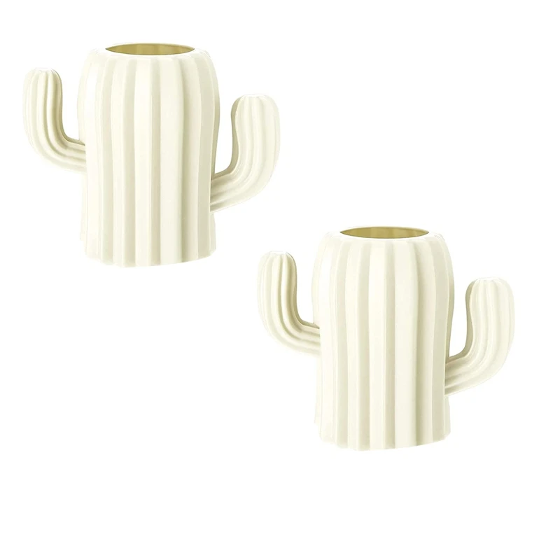 2 PCS Cactus Pen Holder Pencil Holder For Desk Cute,For Desk,For Storage Containers Office White 
2 PCS Cactus Pen Holder Pencil Holder For Desk Cute,For Desk,For Storage Containers Office White