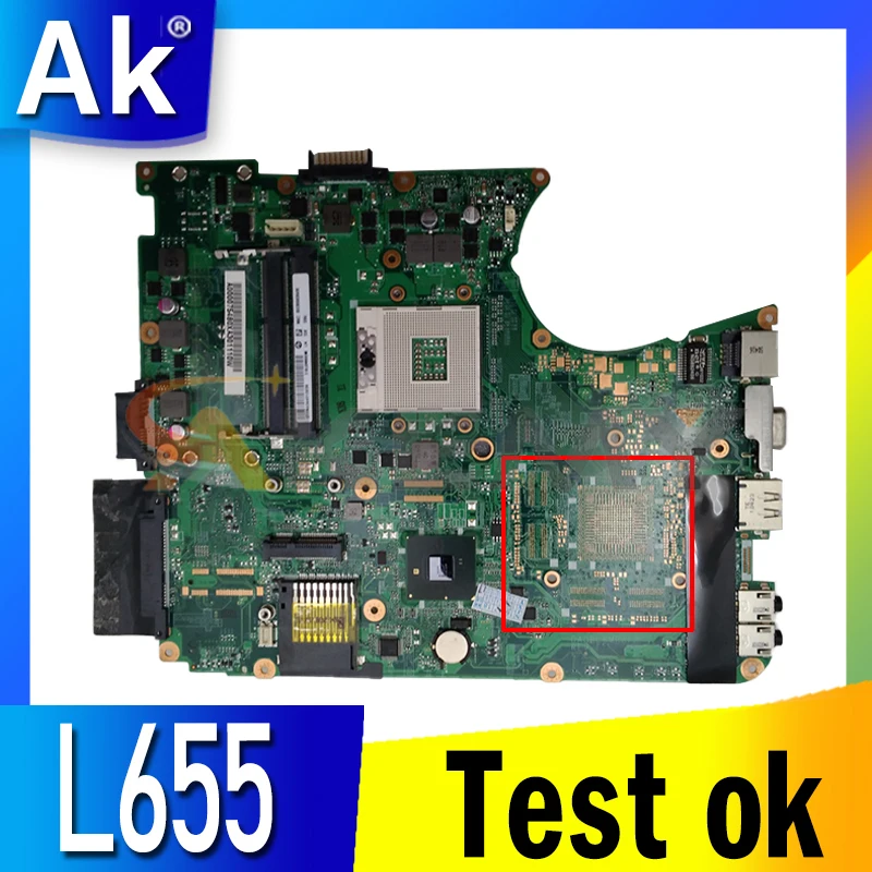 Akemy Laptop Motherboard For Toshiba Satellite L655 31BL6MB00N0 A000075480 DA0BL6MB6G1 HM55 GMA HD DDR3
Akemy Laptop Motherboard For Toshiba Satellite L655 31BL6MB00N0 A000075480 DA0BL6MB6G1 HM55 GMA HD DDR3
