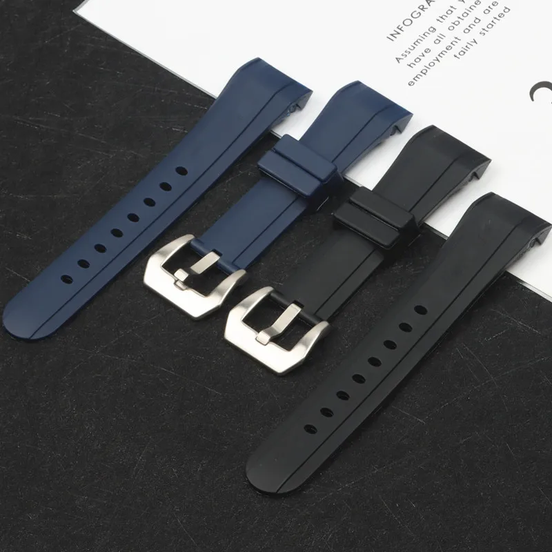 Blue Black 24mm*20mm At Buckle Silicone Rubber Watchband For Graham Strap Racing Belt Watch Band Bracelet Buckle Logo on Tools
Blue Black 24mm*20mm At Buckle Silicone Rubber Watchband For Graham Strap Racing Belt Watch Band Bracelet Buckle Logo on Tools