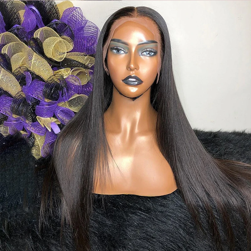 SHEENREAL Silky Straight Long Human Hair Lace Front Wigs 13X4 Preplucked Bleached Knots Brazilian Remy Transparent Women's Wigs
SHEENREAL Silky Straight Long Human Hair Lace Front Wigs 13X4 Preplucked Bleached Knots Brazilian Remy Transparent Women's Wigs