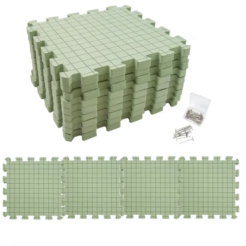 Blocking Mats Lightweight Knitting Blocking Foam Mats Versatile Blocking Mats Durable T-Pins DIY Knitting Crochet Accessories
Blocking Mats Lightweight Knitting Blocking Foam Mats Versatile Blocking Mats Durable T-Pins DIY Knitting Crochet Accessories