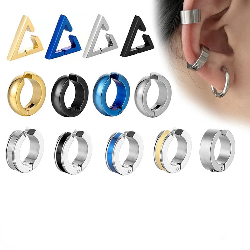 1 Piece Gothic Ear Clip Painless Non Piercing Fake Earringss for Men/Women Stainless Steel Hoop Earring Jewelry Gifts
1 Piece Gothic Ear Clip Painless Non Piercing Fake Earringss for Men/Women Stainless Steel Hoop Earring Jewelry Gifts