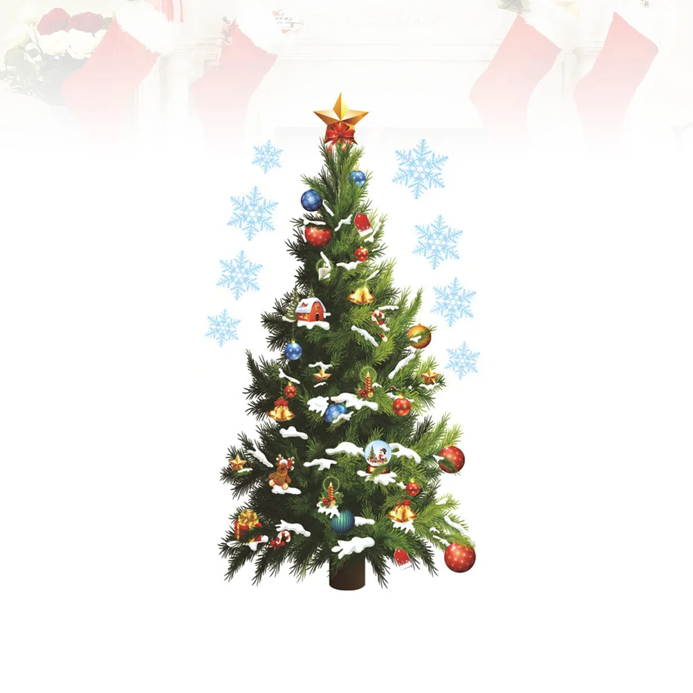Window Christmas Stickers Decoration Snowflake Decals Decal Wall Clings Cling Holiday Festival Winter Murals Removable Sticker
Window Christmas Stickers Decoration Snowflake Decals Decal Wall Clings Cling Holiday Festival Winter Murals Removable Sticker