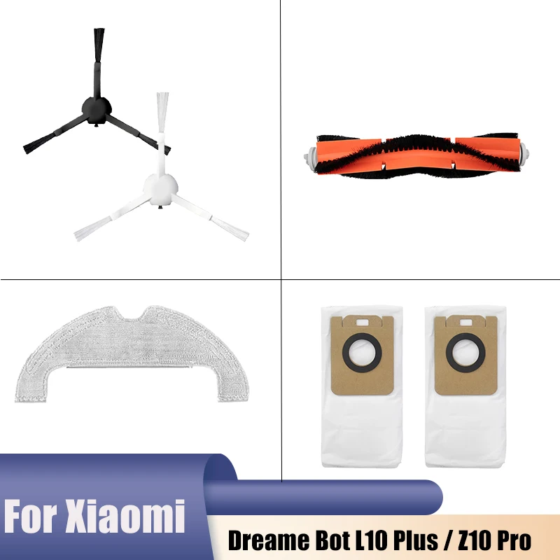 Сменная основная боковая щетка для пылесоса Xiaomi Dreame Bot L10 Plus / Z10 Pro, Hepa фильтр, мешок для пыли, Швабра, тканевые аксессуары
Сменная основная боковая щетка для пылесоса Xiaomi Dreame Bot L10 Plus / Z10 Pro, Hepa фильтр, мешок для пыли, Швабра, тканевые аксессуары