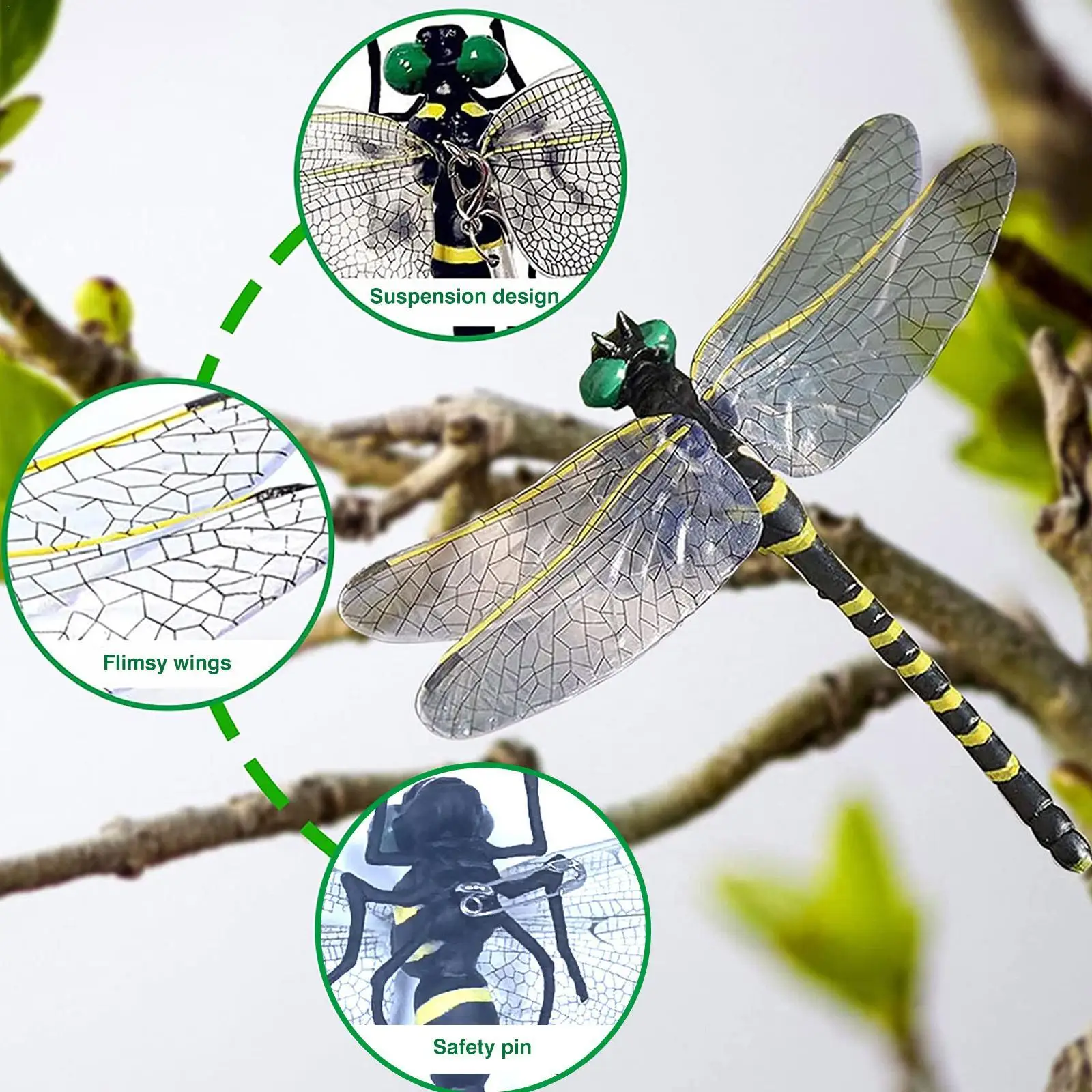 2/4pcs Simulation Dragonfly Model Outdoor Mosquito Repellent Pendant Camping Fishing Insect Repellent Pin Hot
2/4pcs Simulation Dragonfly Model Outdoor Mosquito Repellent Pendant Camping Fishing Insect Repellent Pin Hot