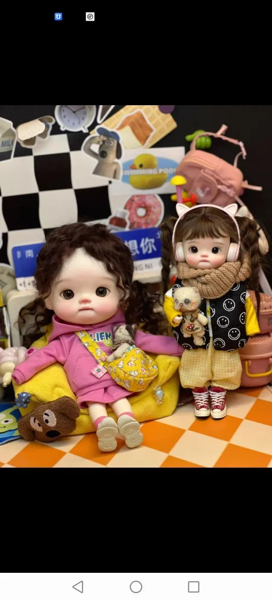 Blythe Mohair Wig Varies DIY Styling 9-11inch Wig Suitable for Qbaby Amydoll Shaonvyu Hminordoll Big Head BJD dolls Accessories
Blythe Mohair Wig Varies DIY Styling 9-11inch Wig Suitable for Qbaby Amydoll Shaonvyu Hminordoll Big Head BJD dolls Accessories