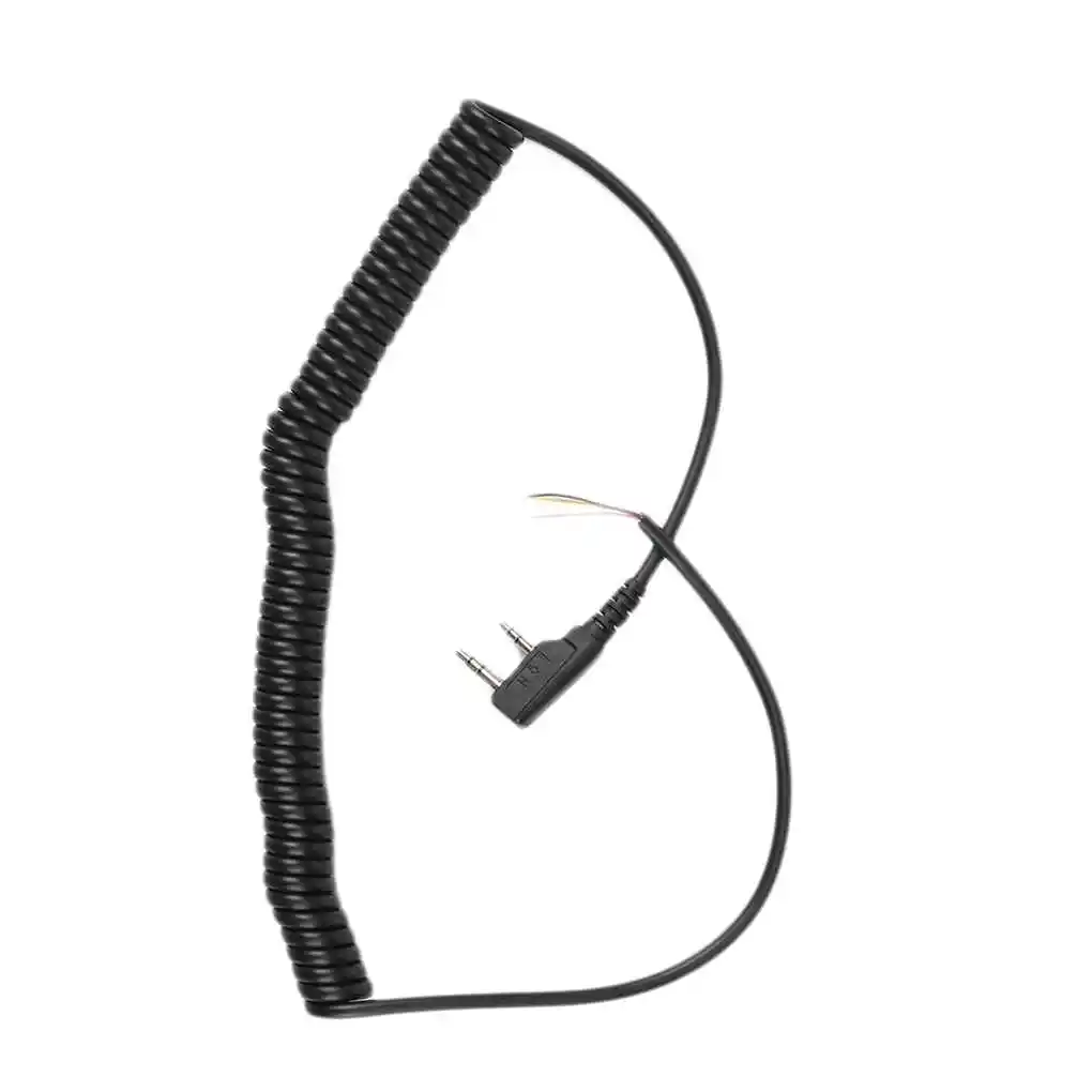 DIY 2 Pin 4 Line Mic Hand Microphone Spring Cable Wire Speaker for Baofeng UV5R for Kenwood Linton TK370 YTY
DIY 2 Pin 4 Line Mic Hand Microphone Spring Cable Wire Speaker for Baofeng UV5R for Kenwood Linton TK370 YTY