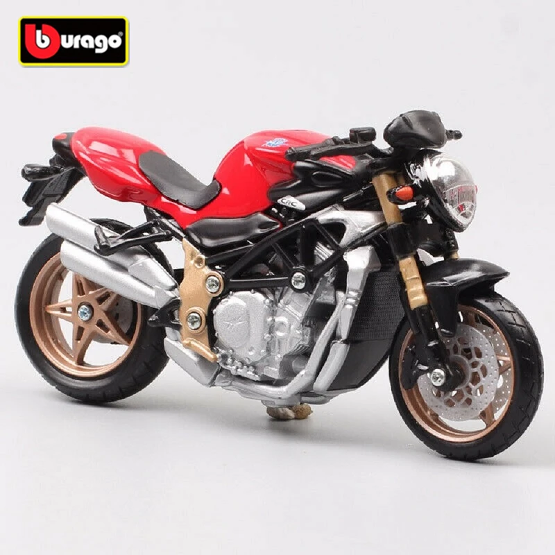 Bburago 1:18 MV Agusta Brutale Oro Alloy Motorcycle Model Diecast Metal Toy Street Racing Motorcycle Model Simulation Kids Gifts 
Bburago 1:18 MV Agusta Brutale Oro Alloy Motorcycle Model Diecast Metal Toy Street Racing Motorcycle Model Simulation Kids Gifts