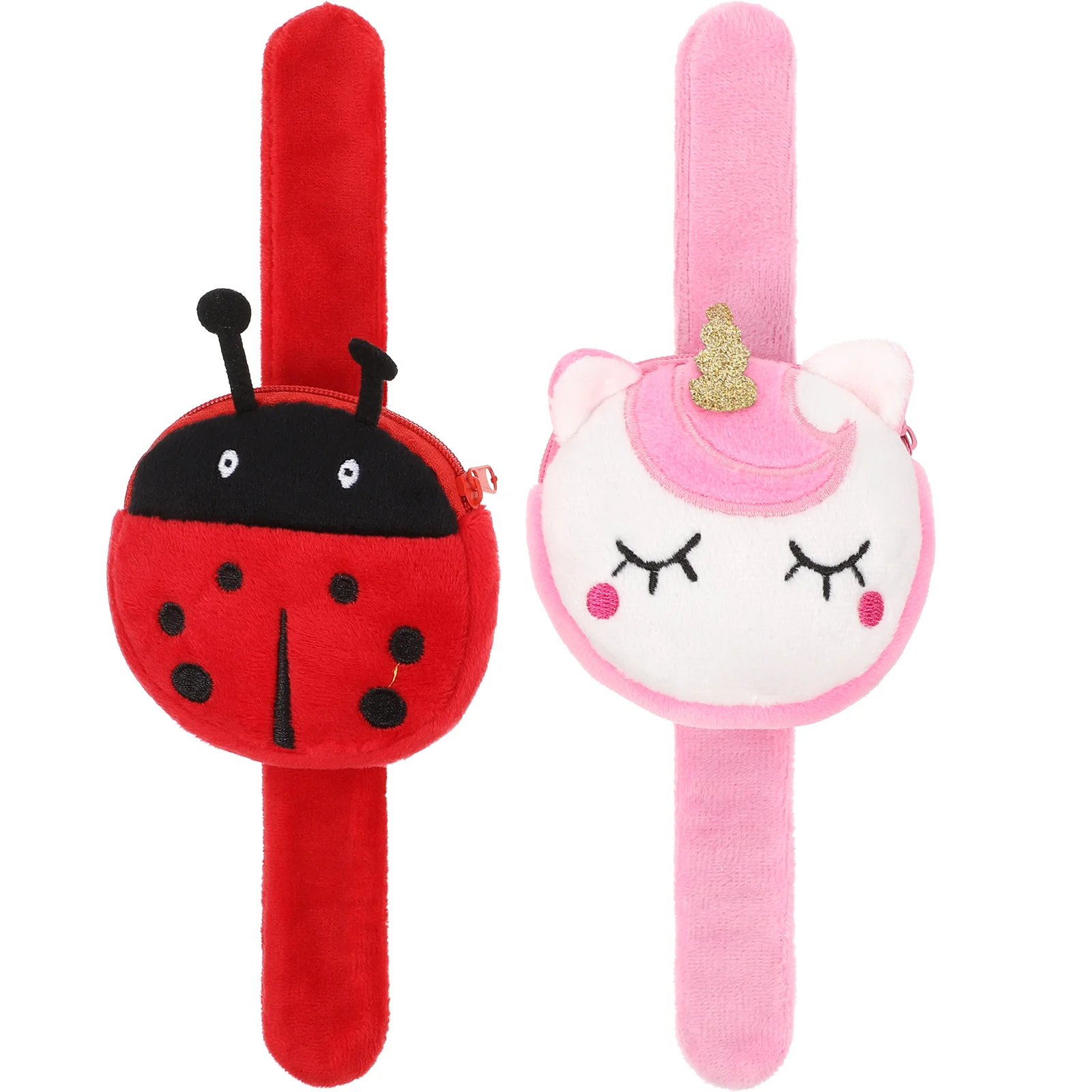 2 Pcs Wristbands Ring Coin Purse Kids Bracelet Toys Slap Stuffed Animal Snap Bracelets Child
2 Pcs Wristbands Ring Coin Purse Kids Bracelet Toys Slap Stuffed Animal Snap Bracelets Child
